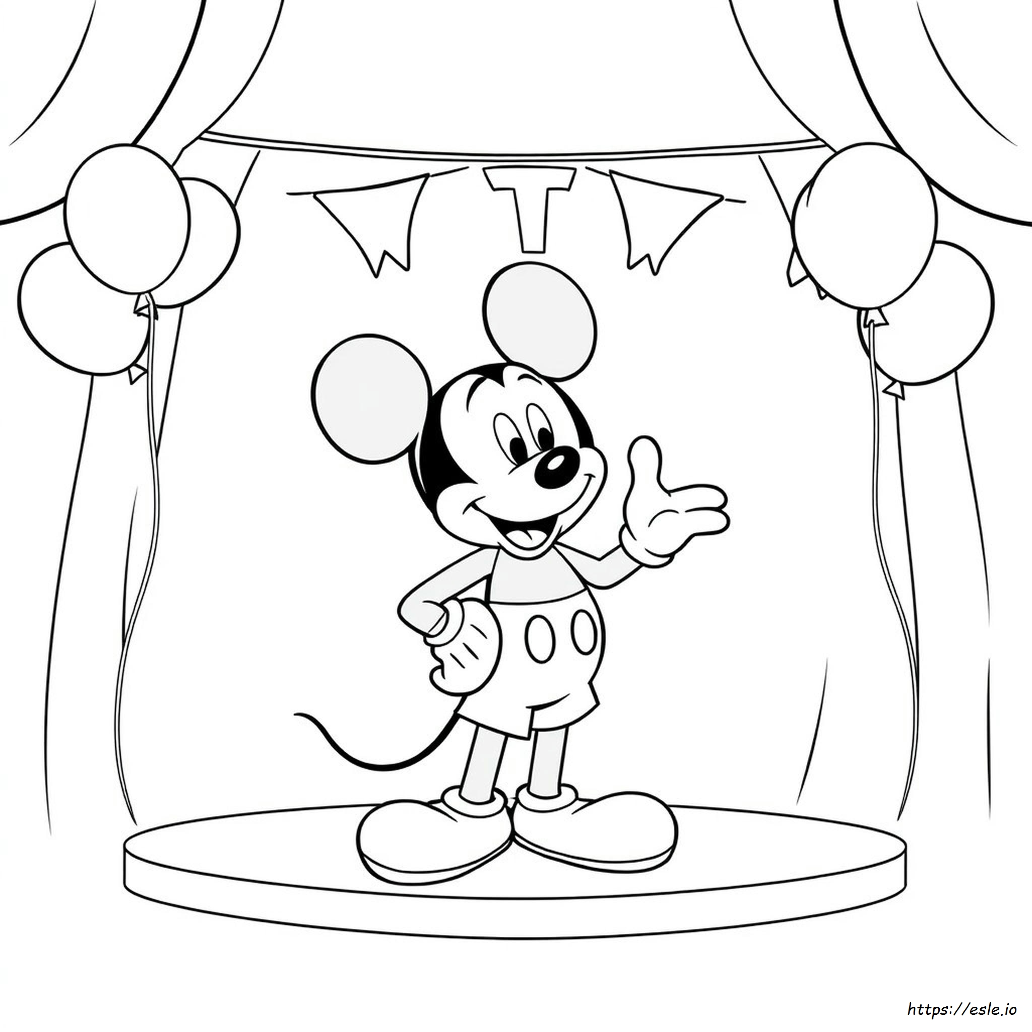 Mickey Coloring Pictures