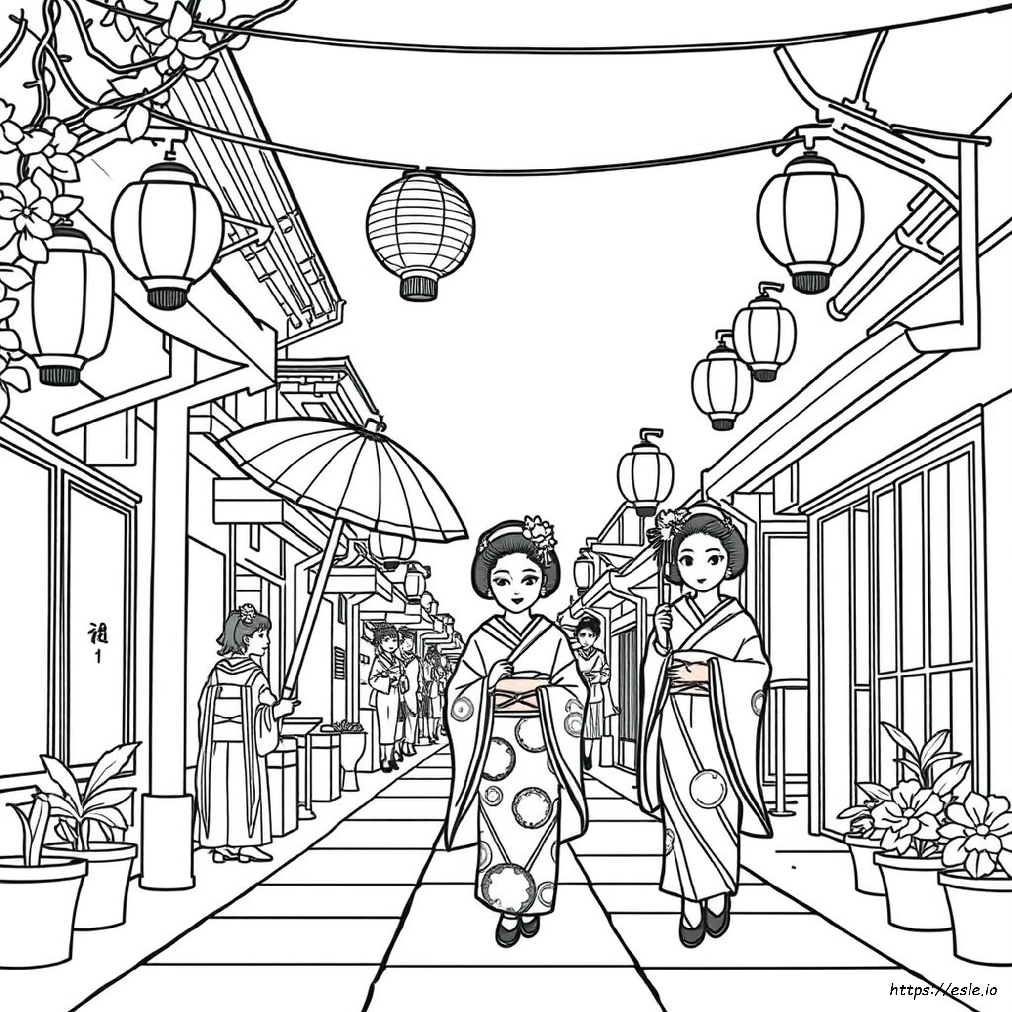 Japonya Boyama