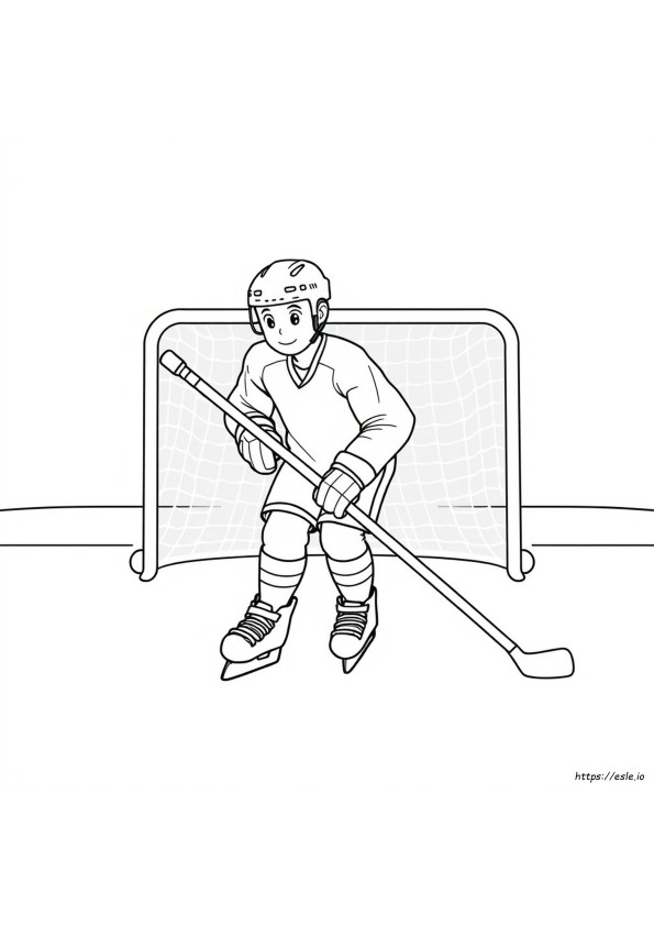 Hockey Colouring