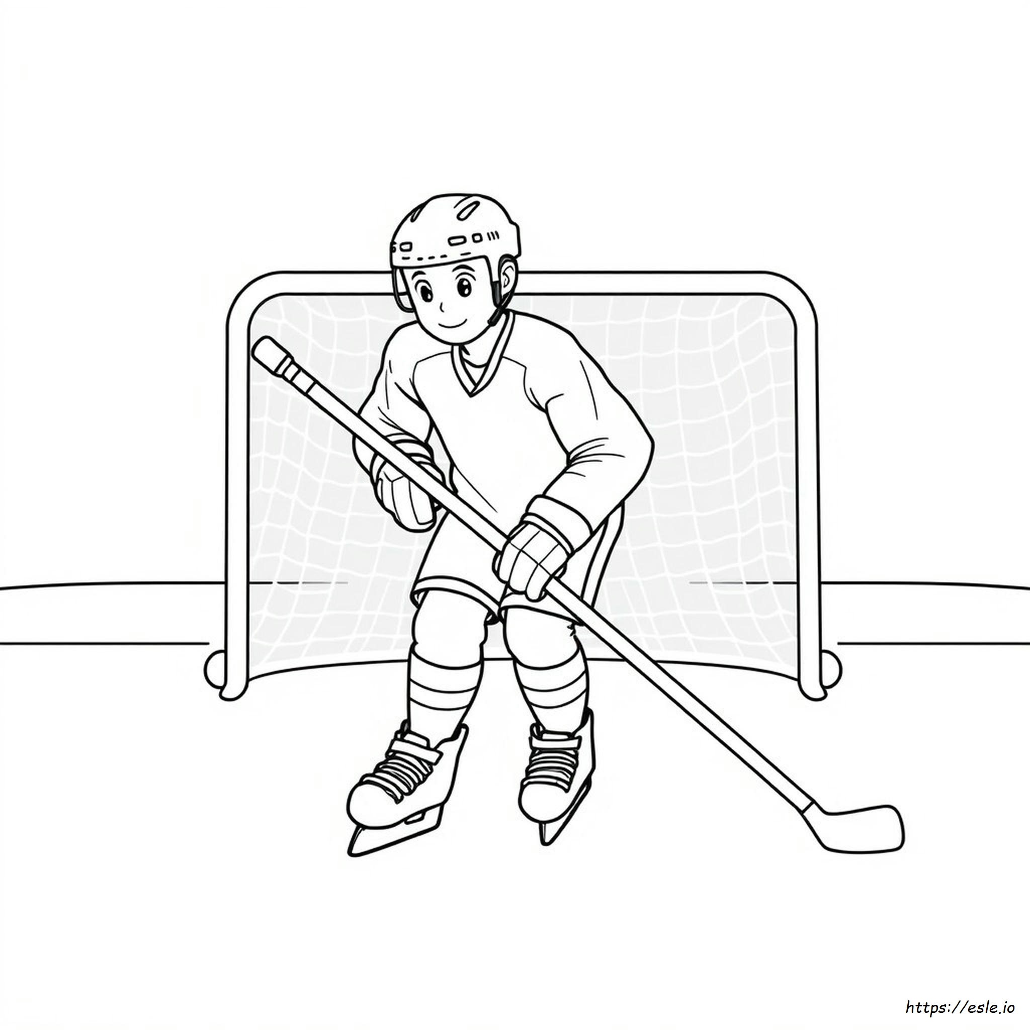 Hockey Colouring