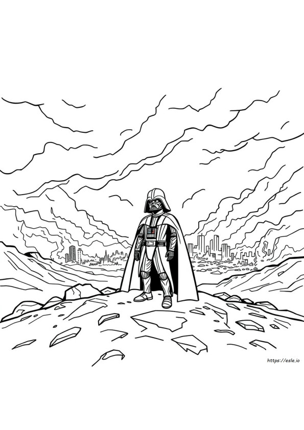 Darth Vader Kolorowanka