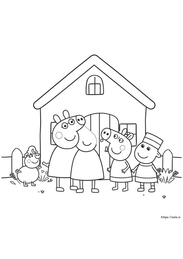 Coloring Pages Peppa Para Colorear