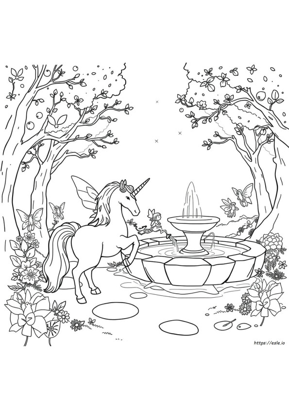 Fantasy Art Coloring Pages