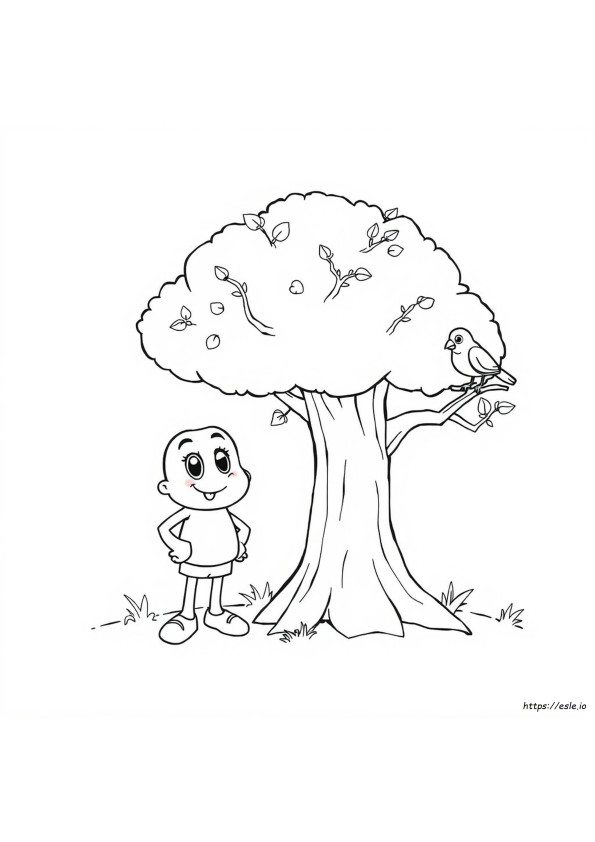 Schiță De Desen Animat De Colorat