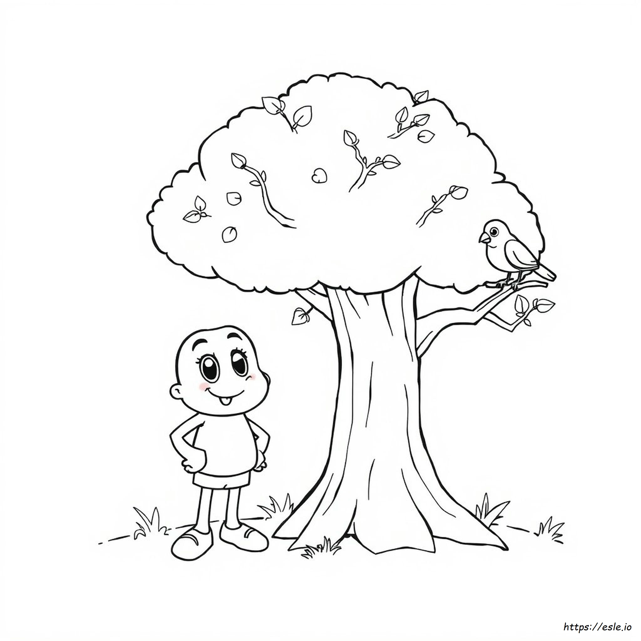 Cartoon Sketch For Colouring