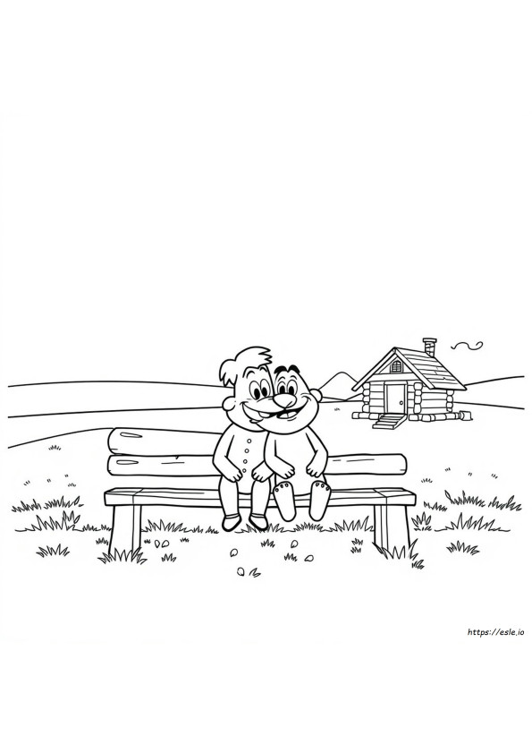 Pettson And Findus Coloring Pages