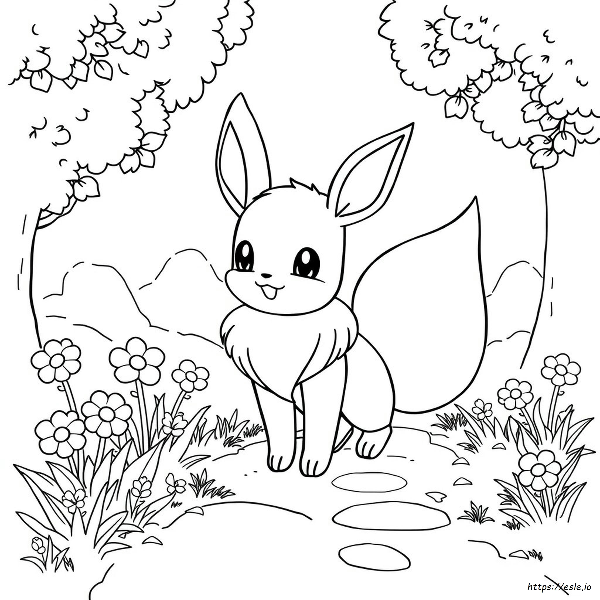Eevee Ausmalbilder Pdf