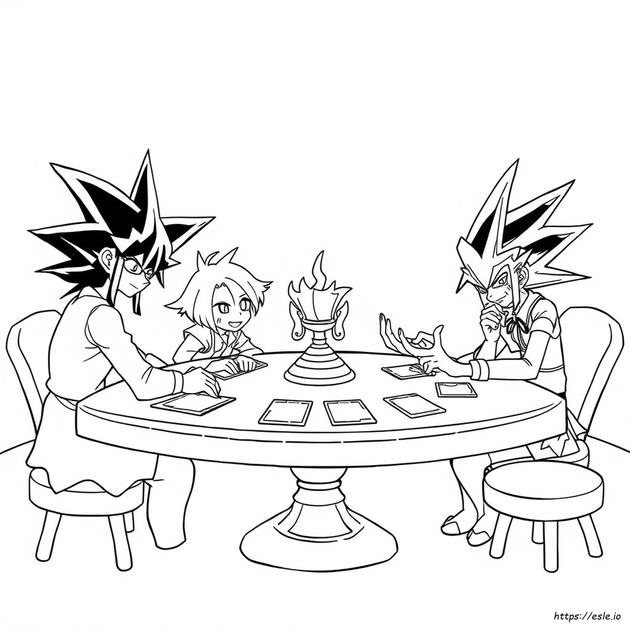 Yugioh Coloring Pages Free
