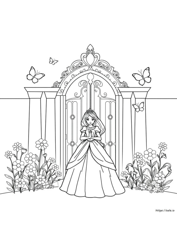 Free Princess Coloring Pages To Print