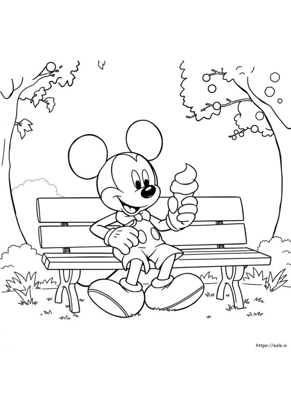 Immagini Di Topolino Da Colorare