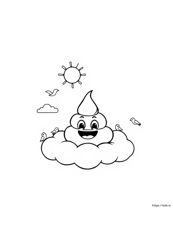 Emoji Popò Gratis Da Colorare