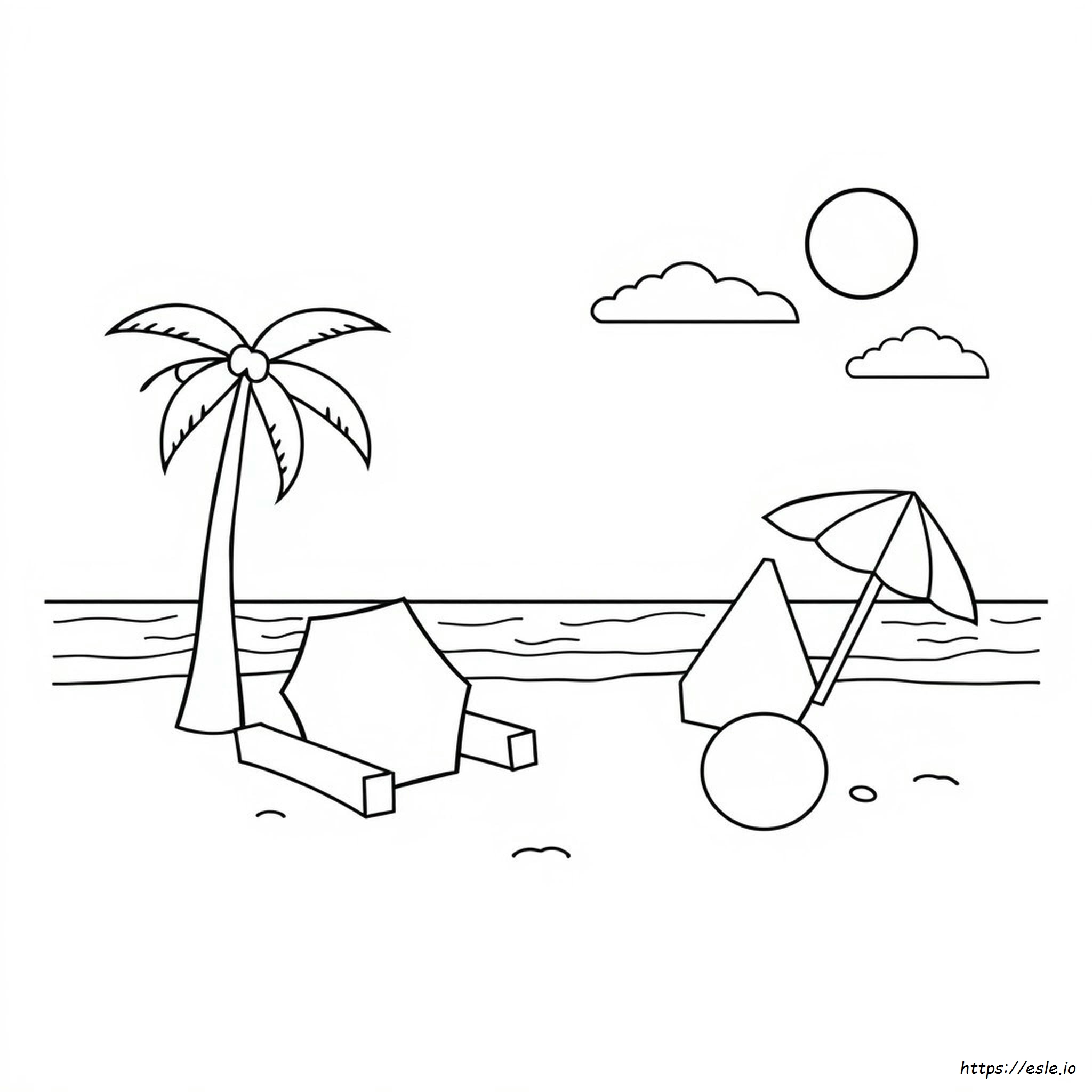 Shape Coloring Pages For Kindergarten