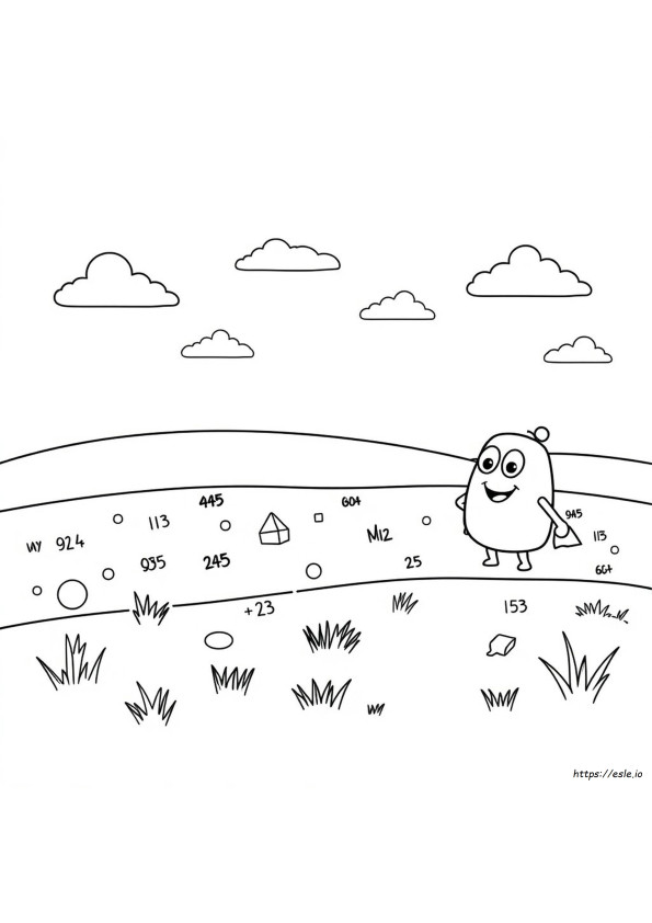 Math Coloring Pages 1St Grade Free