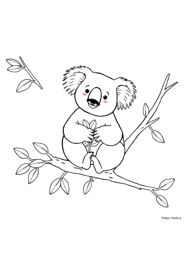 Koalas Para Colorir