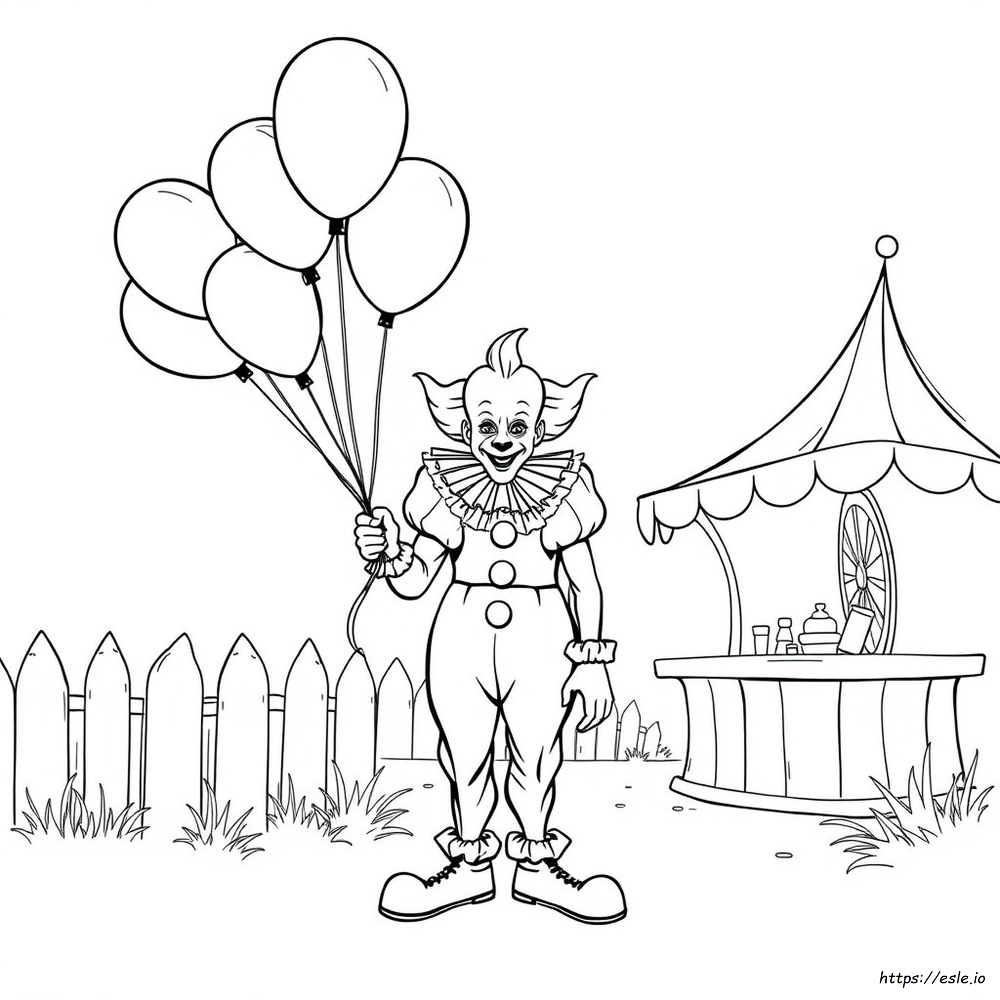 Alte Pennywise Ausmalbilder