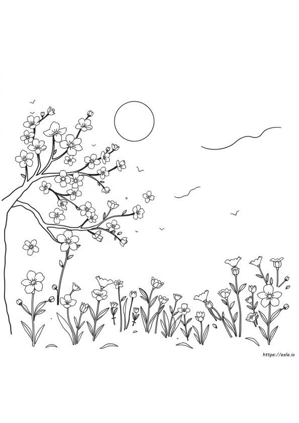 Coloriages De Printemps Gratuits À Imprimer