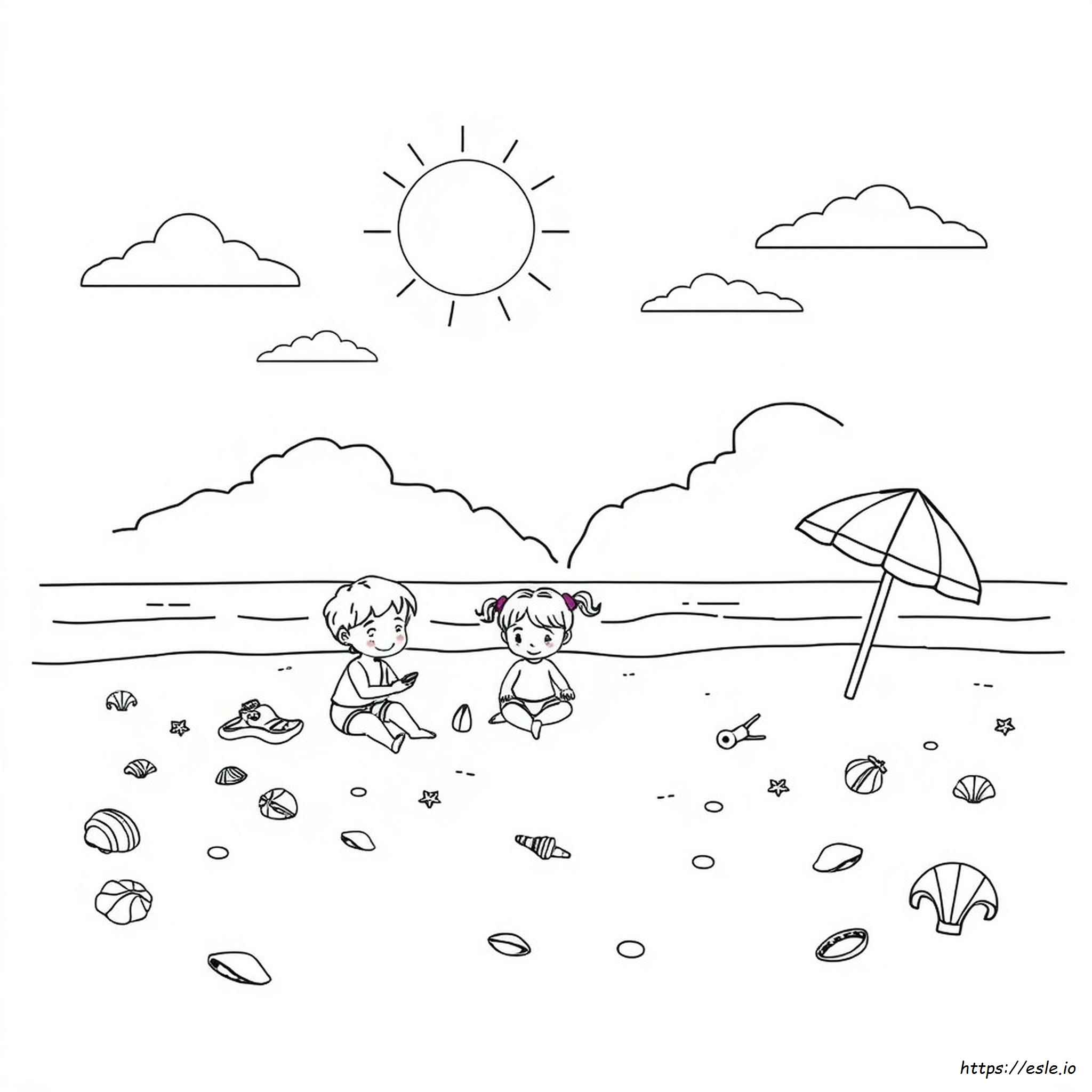 Free Summer Coloring Pages For Kindergarten