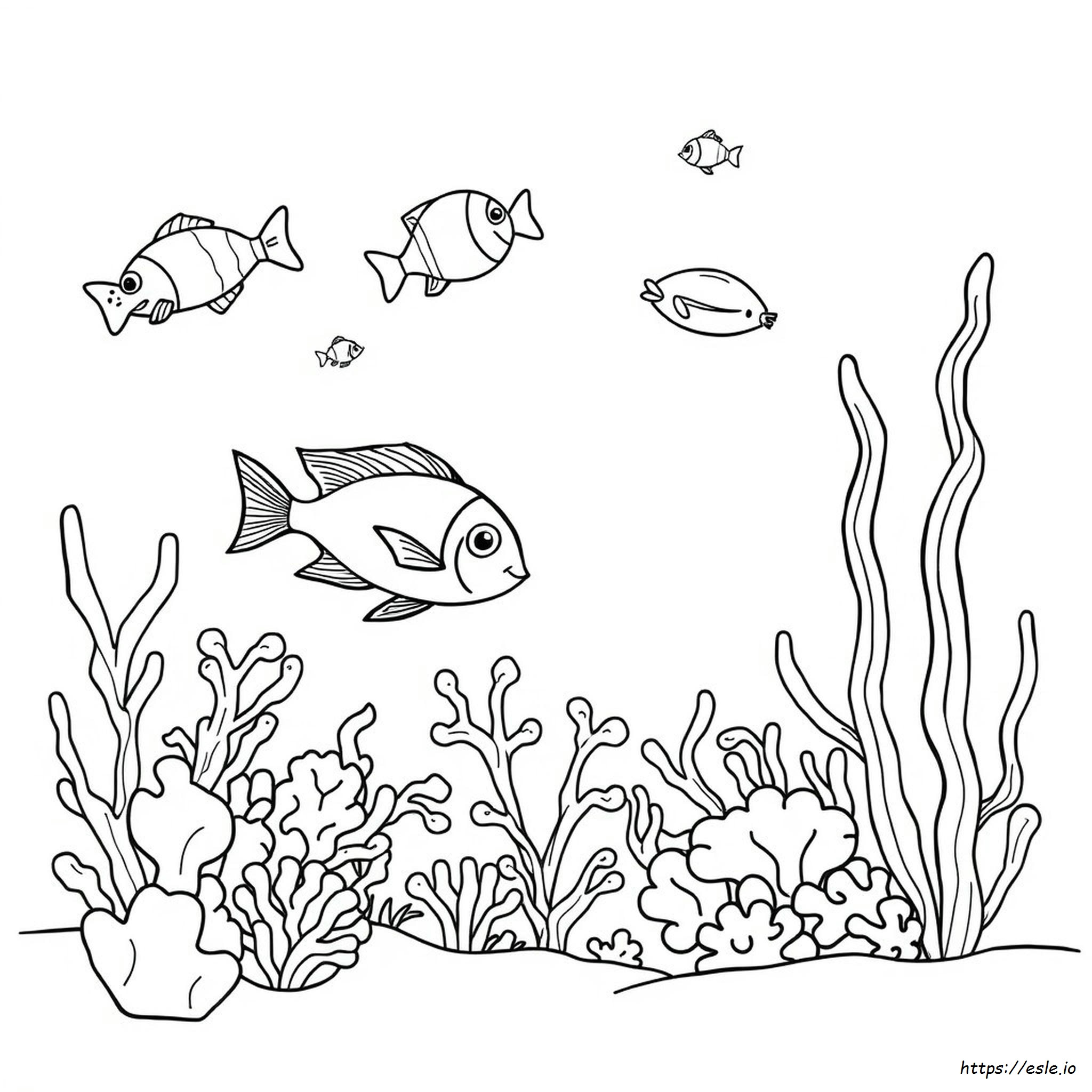 Ocean Life Coloring Pages ocean-life-coloring-pages