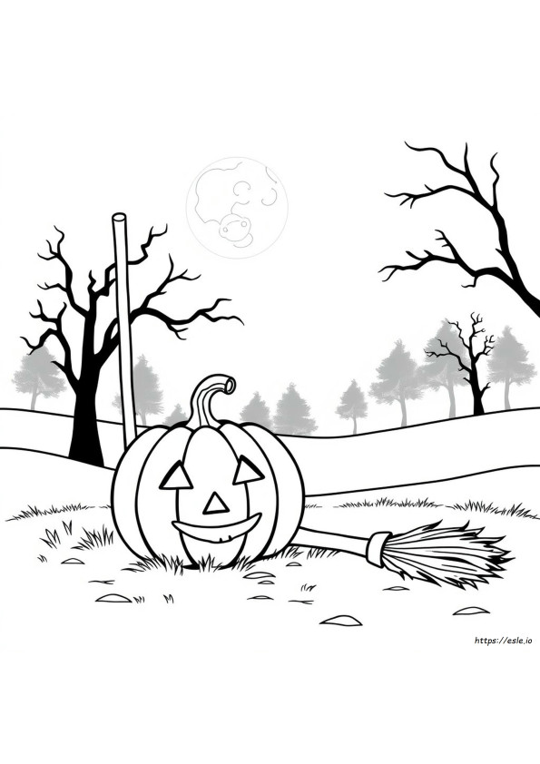 Desenhos Para Colorir Fáceis De Halloween