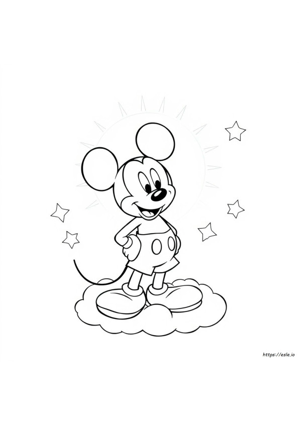Supercoloring De Mickey Mouse