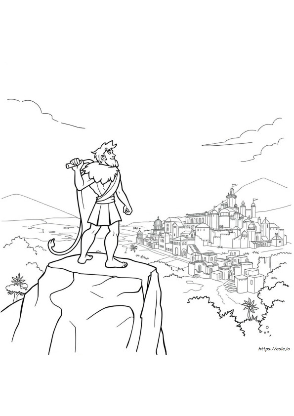Disney Hercules Színezők