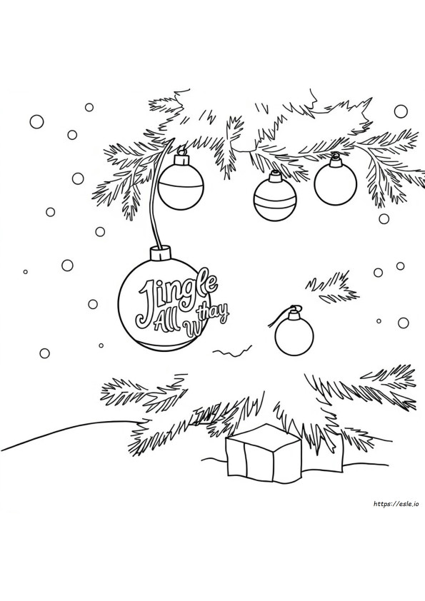 Jingle All The Way Coloring Pages