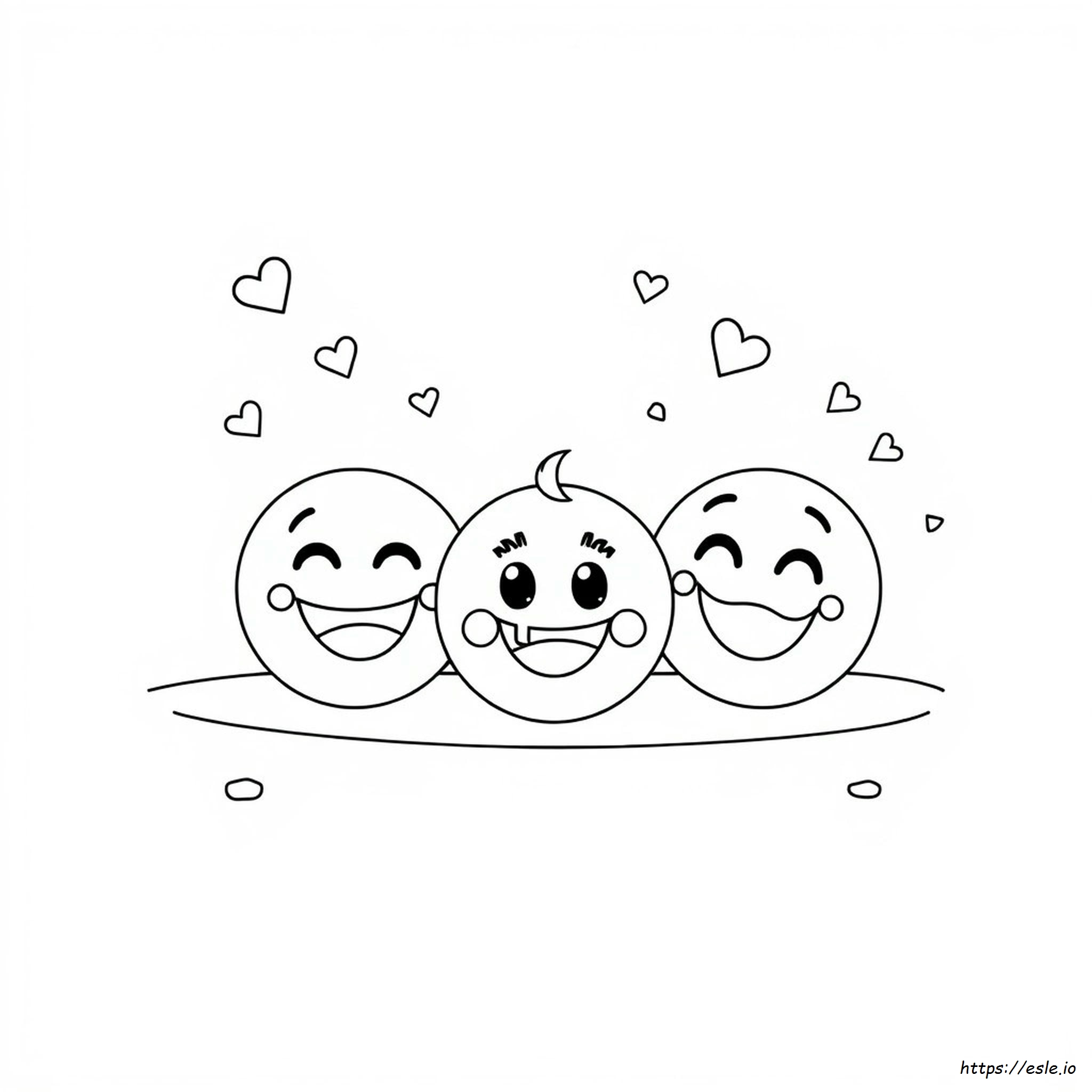 Emoji Colouring In