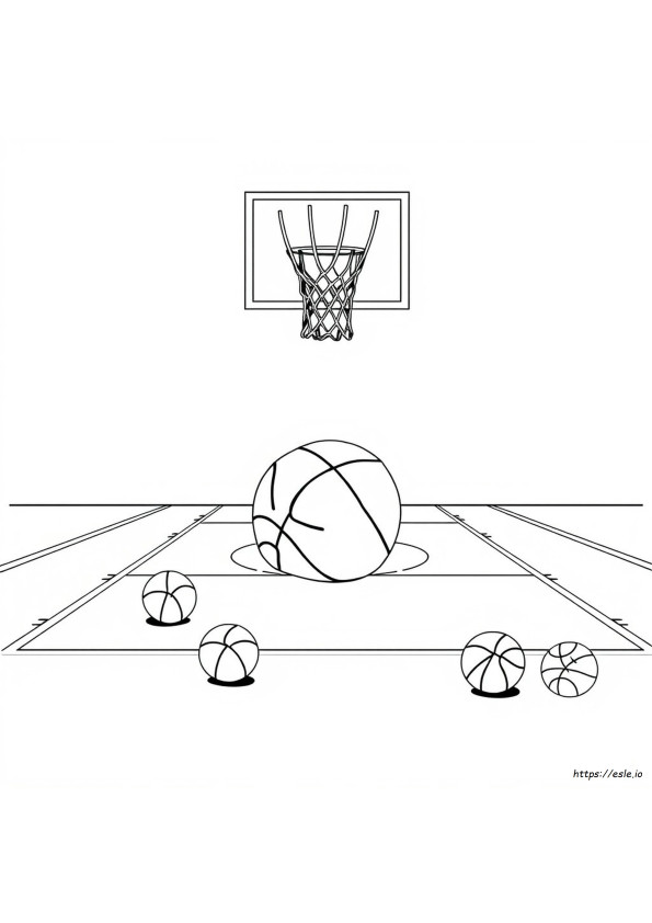 Basketball Coloring Pages Pdf