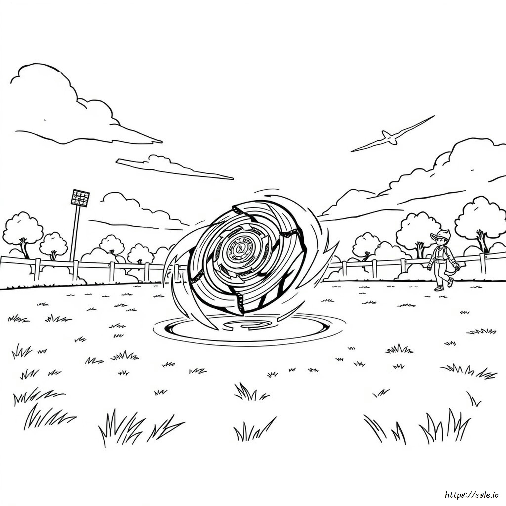 Coloriage Beyblade