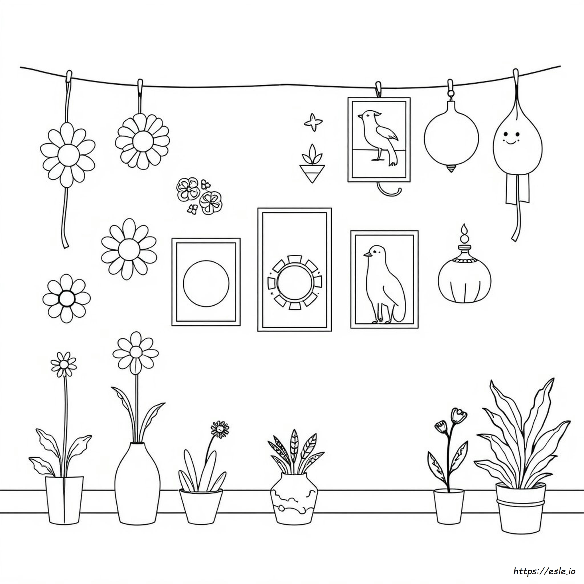 Páginas Para Colorear Para Decoración De Habitaciones