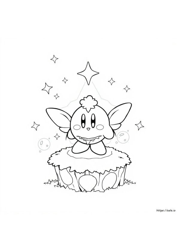 Elfilin Kirby Para Colorear