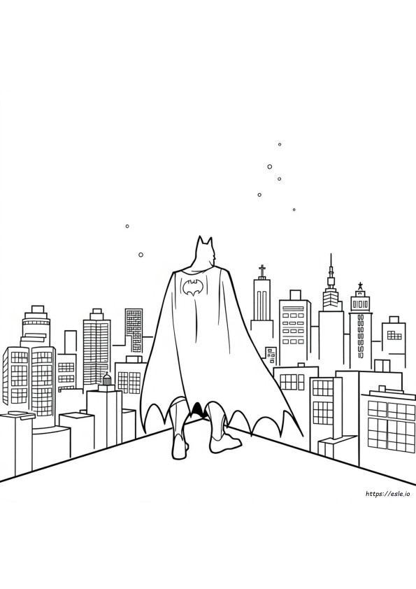 Coole Batman Ausmalbilder
