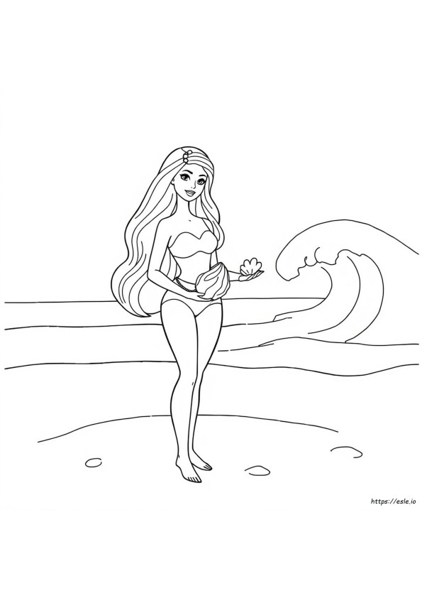 Barbie Colour In Pictures