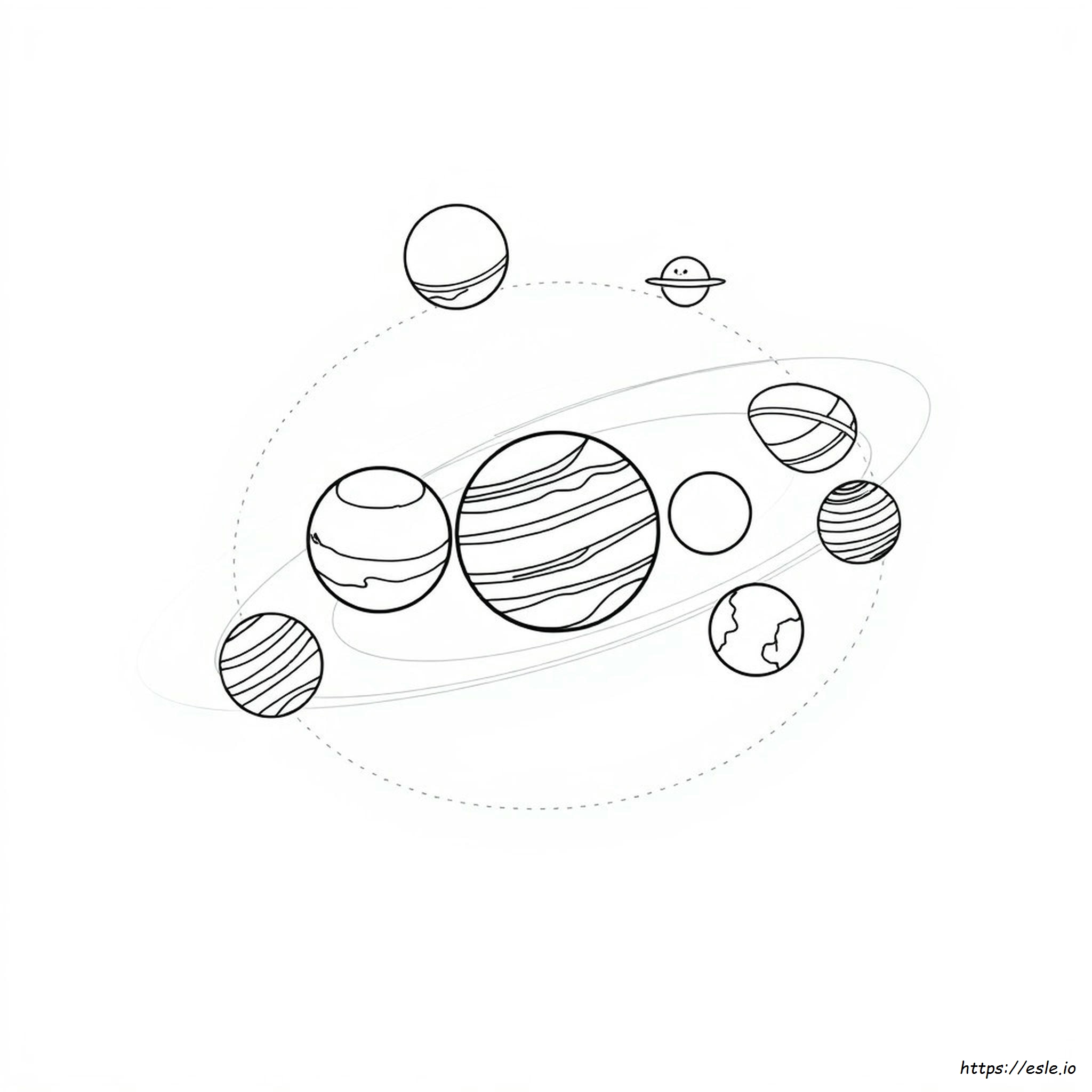 Coloring Pages Of The Solar System