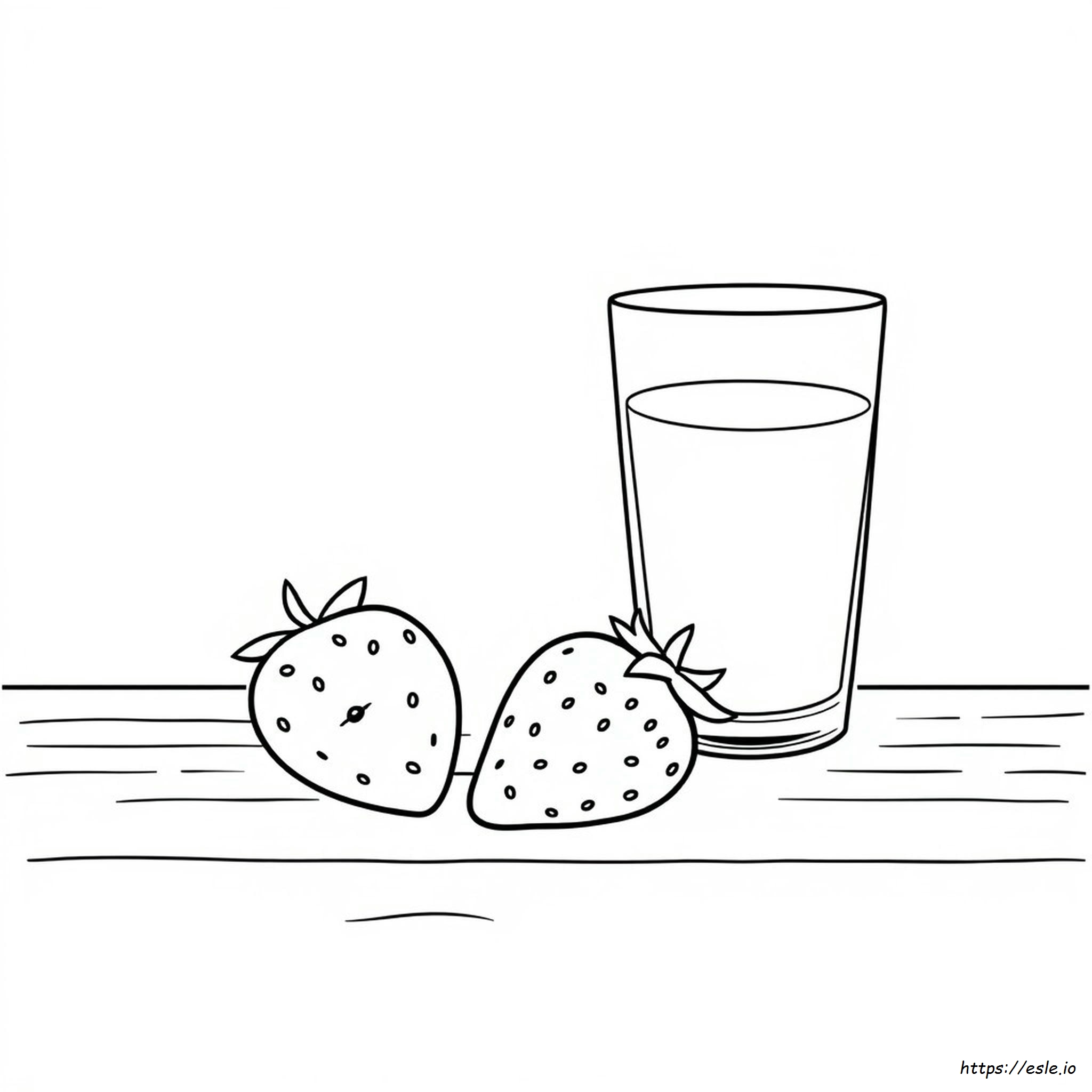 Coloriage Fruits Mignons