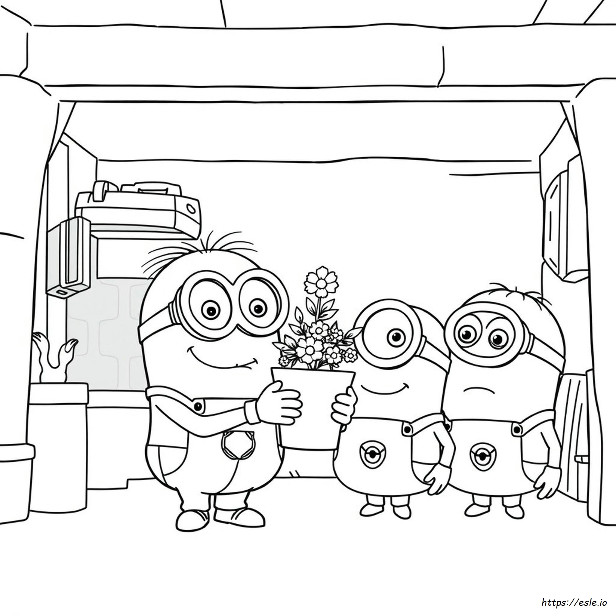 Free Despicable Me Coloring Pages