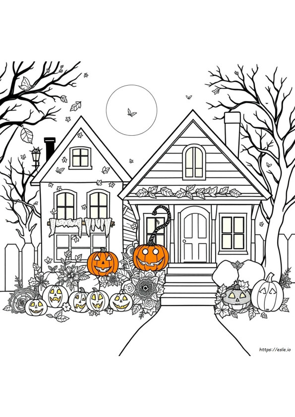 Halloween 2024 Coloring Pages