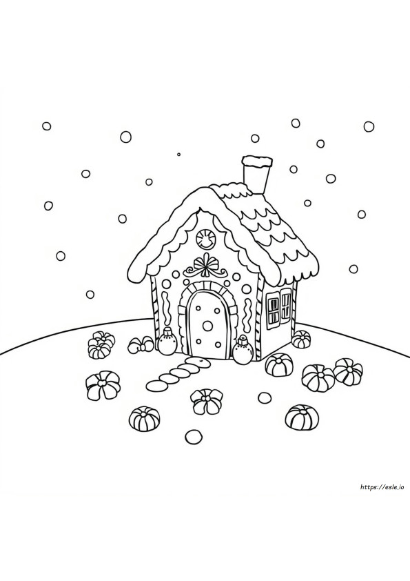 Gingerbread Coloring Sheets Printable