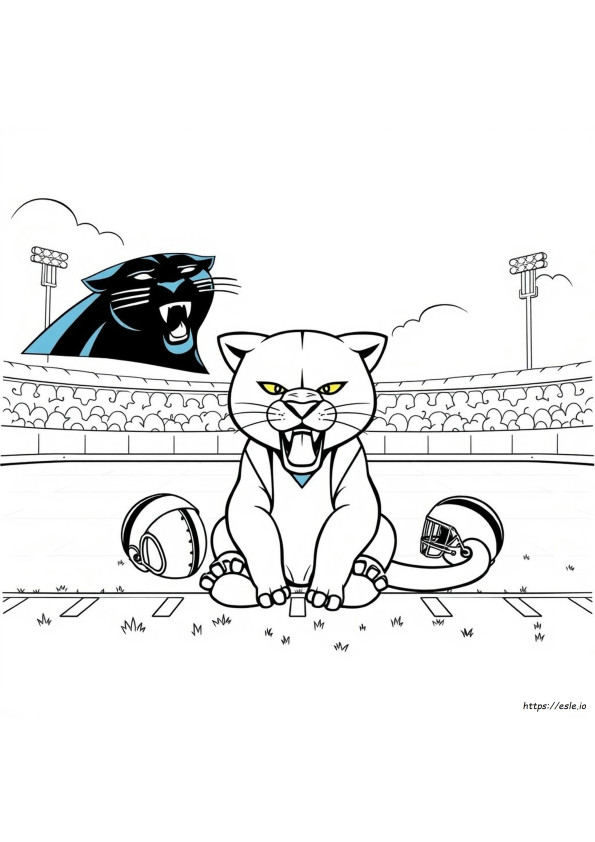Carolina Panthers Coloring Pages