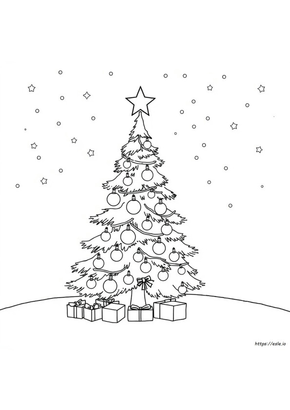 Christmas Coloring Pages With Color