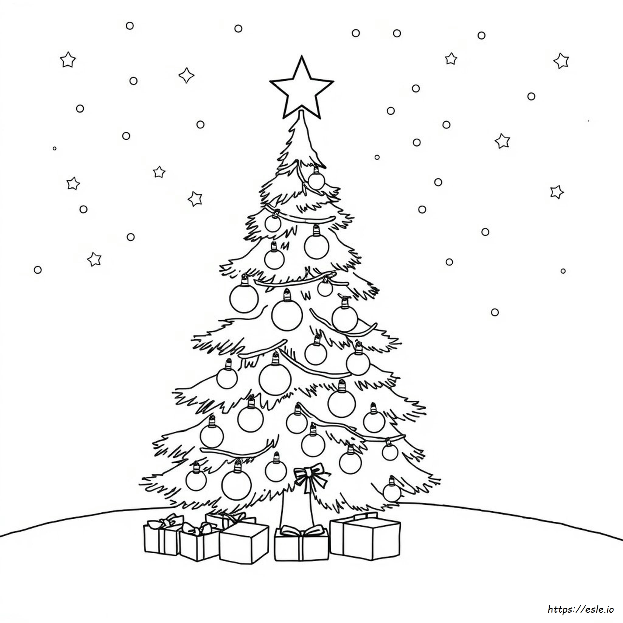 Christmas Coloring Pages With Color