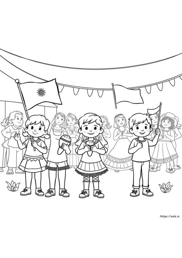 Coloring Pages For Hispanic Heritage Month
