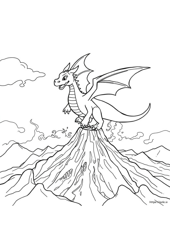 Coloring A Dragon