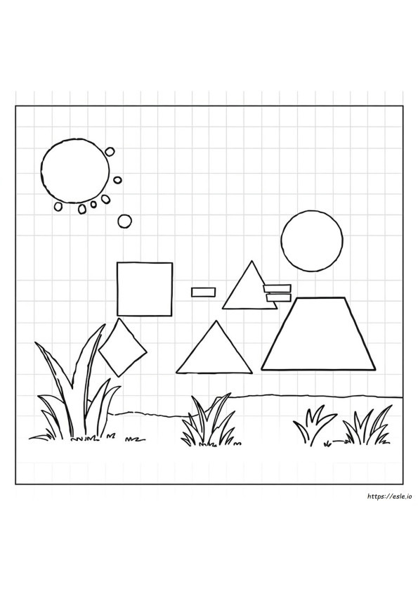 Subtraktion Ausmalbilder