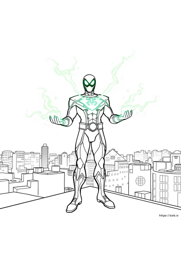 Mysterio Coloring Pages Marvel