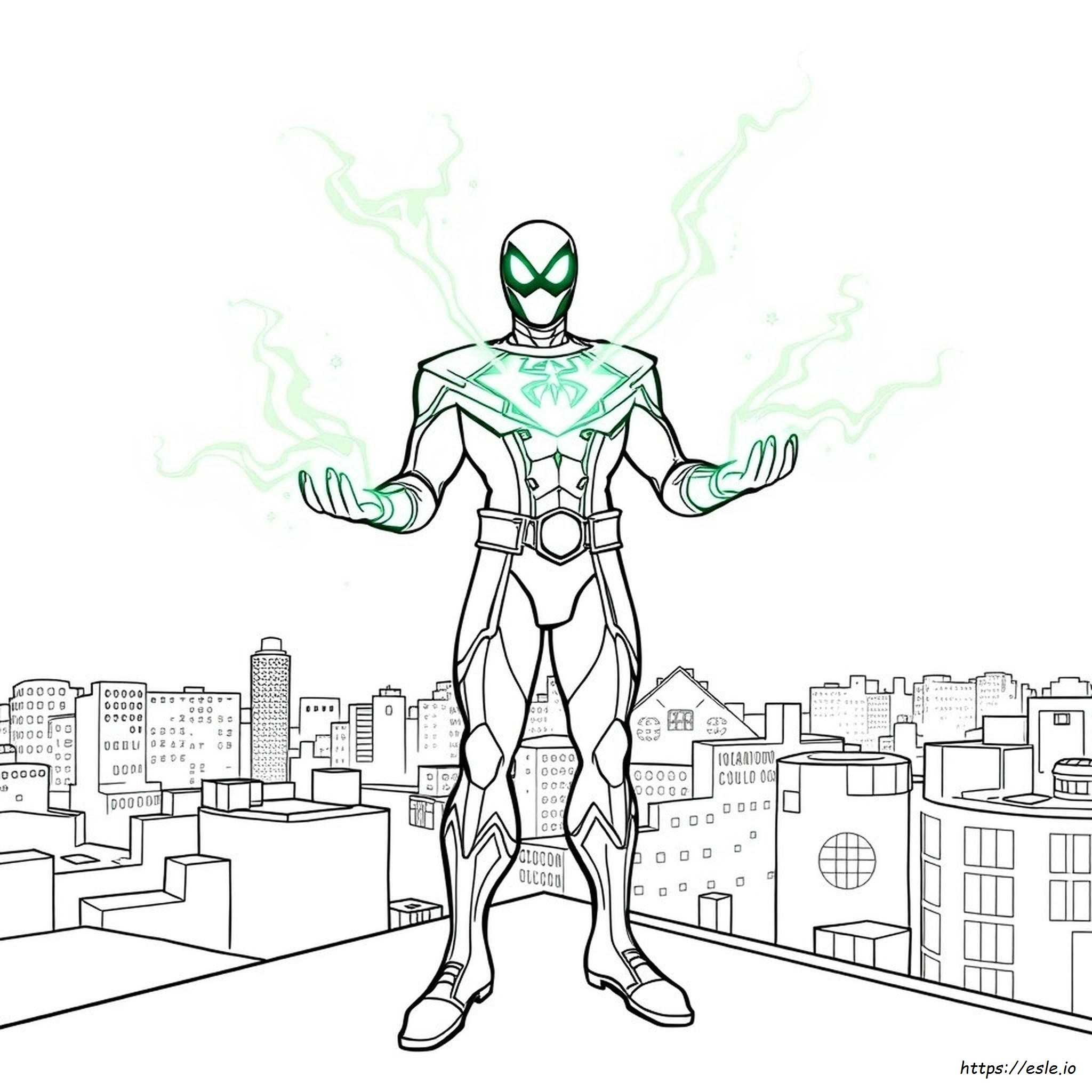 Mysterio Coloring Pages Marvel