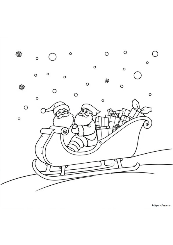 Free Printable Funny Christmas Coloring Pages