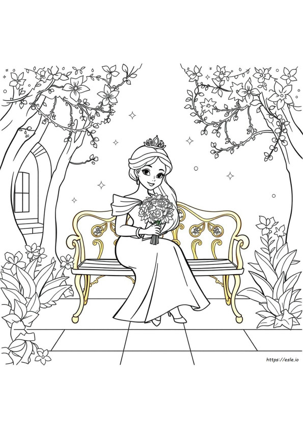 Princess Samira Coloring Pages