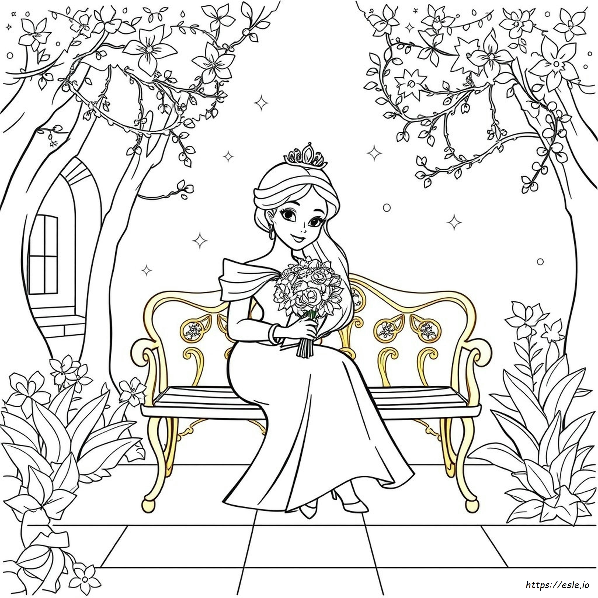 Coloriages Princesse Samira