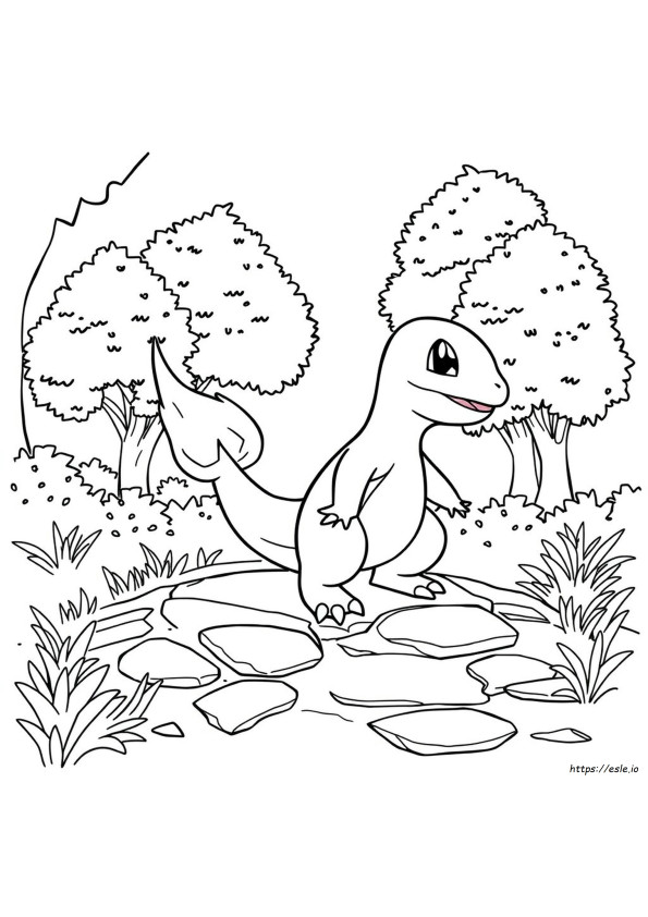 Dibujos De Charmander Para Colorear